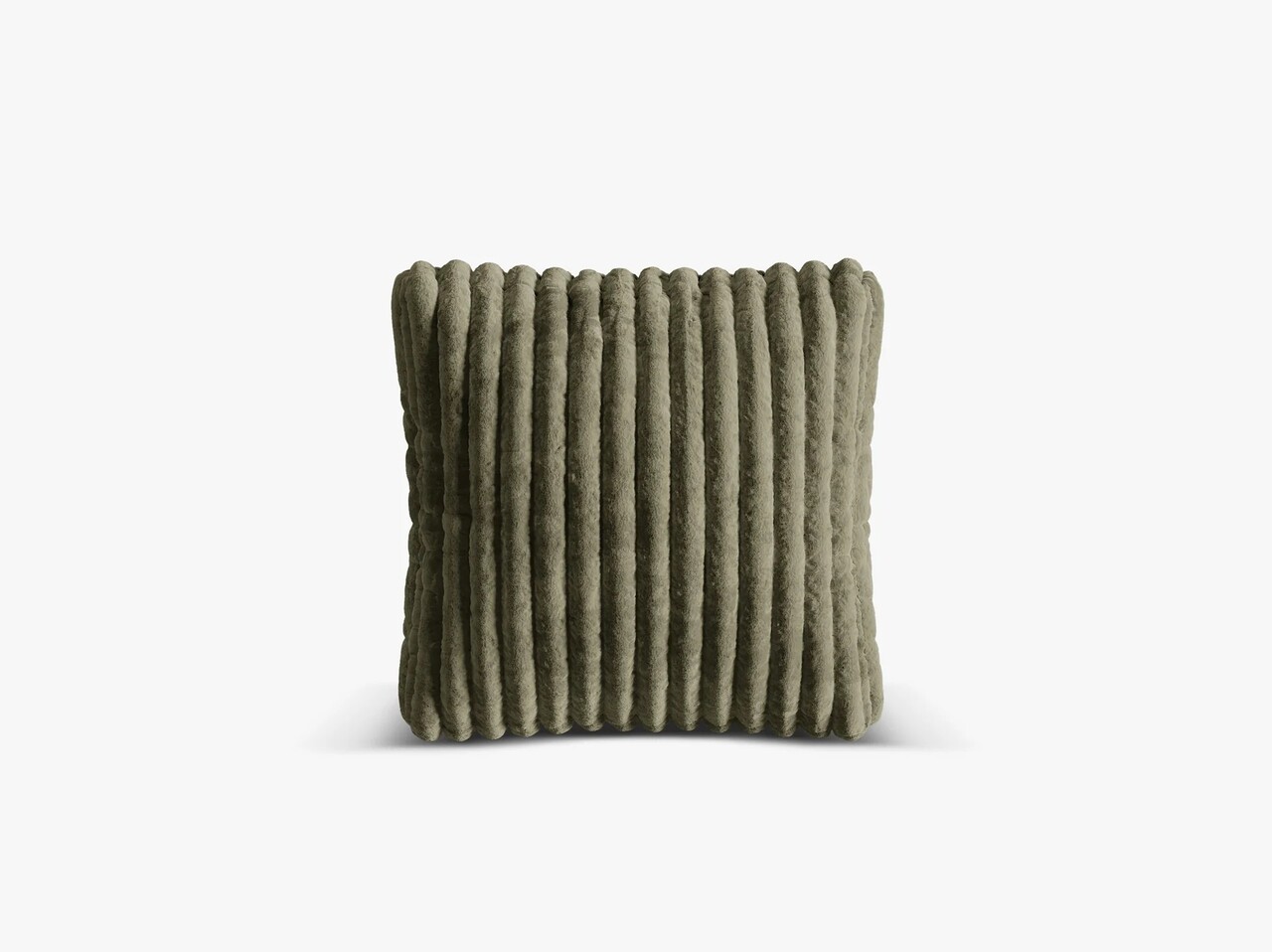 Perna decorativa, Martina-212, Micadoni Home, 40x40 cm, velur, verde muschi - imagine 4